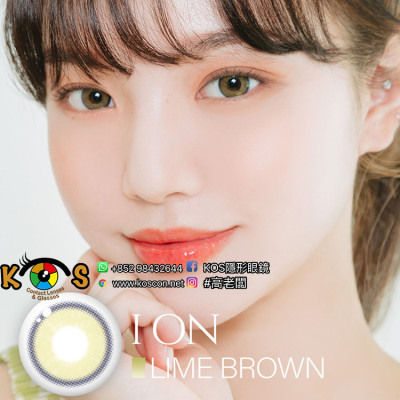 Doonoon I ON Lime Brown 1month 두눈 아이온 라임브라운 1개월 Doonoon I ON Lime Brown 1month 두눈 아이온 라임브라운 1개월